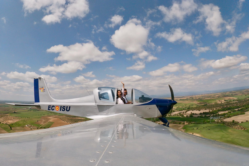 Viaje en avioneta