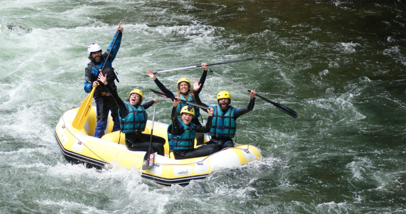 Cómo hacer rafting