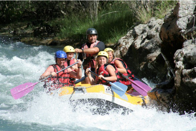 rafting