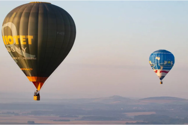 vol en montgolfière