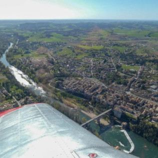 Vol Découverte en ULM à Cordes-sur-Ciel ou Lac de St-Ferréol (Tarn - 81)