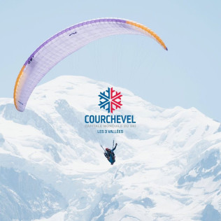 Baptême de Parapente dans les Trois Vallées (Courchevel, Savoie - 73)