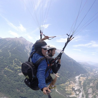 Baptême de l'Air en Parapente (Chabottes, Hautes-Alpes - 05)