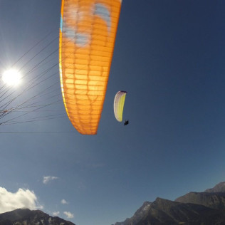 Baptême de l'Air en Parapente (Chabottes, Hautes-Alpes - 05)