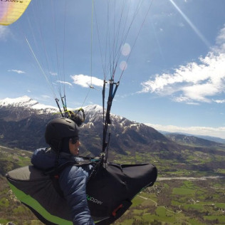 Baptême de l'Air en Parapente (Chabottes, Hautes-Alpes - 05)