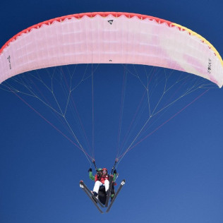 Vol d'Hiver en Parapente (La Plagne, Savoie - 73)