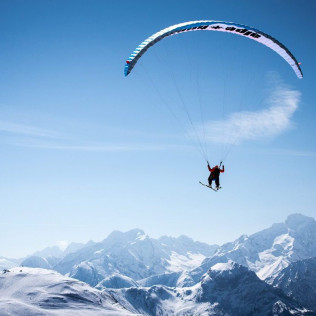 Baptême de Parapente dans les Trois Vallées (Courchevel, Savoie - 73)