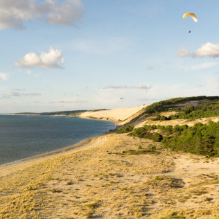 Vol en Parapente Gold et Initiation au Pilotage avec Photo et Vidéo (Dune du Pilat, Gironde - 33)