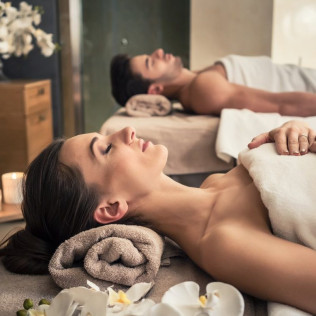 Massage Détente Signature avec Gommage et Jacuzzi au Spa Solina (Corneilhan, Hérault - 34)