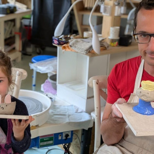 Atelier de Modelage Parent-Enfant au Studio Terre et Bien-être (Concarneau, Finistère - 29)