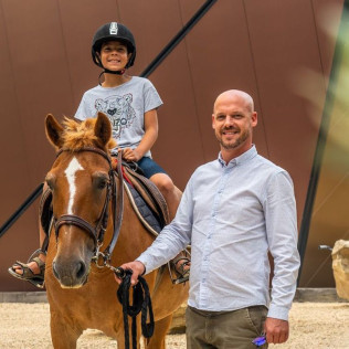 Balade à Cheval entre les Vignes Prieuré Marquet (Saint-Martin-du-Bois, Gironde - 33)
