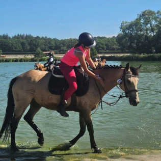 Balade à Cheval au Poney Club Le Cheyenne (Seine-et-Marne, Île-de-France- 77)