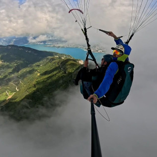 Baptême de l’Air “Sensation” en Parapente autour d’Aix-les-Bains (Savoie- 73)