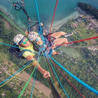Baptême de l’Air “Sensation” en Parapente autour d’Aix-les-Bains (Savoie- 73)