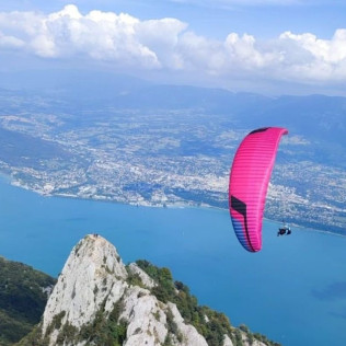 Baptême de l’Air “Sensation” en Parapente autour d’Aix-les-Bains (Savoie- 73)