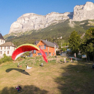 Baptême de Parapente “Découverte” sur le Plateau des Petites Roches (Saint-Hilaire-du-Touvet, Isère - 38)