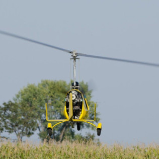Baptême de l'air en ULM Autogire (Issenheim, Haut-Rhin - 68)