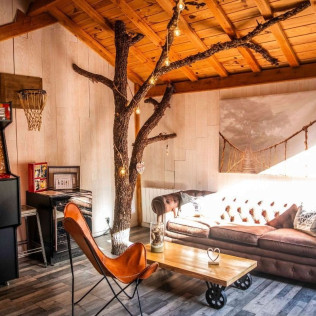 Séjour en Logement Insolite : Nuit en Cabane dans les Arbres avec Petit-déjeuner et Spa Privatif au domaine Cœur de Bull (Occitanie - 81)