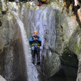 Canyoning avec Photos dans le Canyon de Ternèze Curienne (Lescheraines, Savoie - 73)