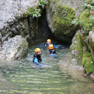 Canyoning avec Photos dans le Canyon de Ternèze Curienne (Lescheraines, Savoie - 73)