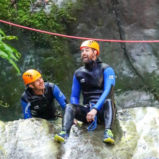Canyoning avec Photos dans le Canyon de Ternèze Curienne (Lescheraines, Savoie - 73)