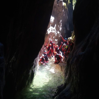 Canyoning avec Photos dans le Canyon du Pont du Diable (Lescheraines, Savoie - 73)
