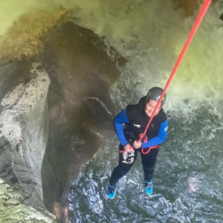 Canyoning avec Photos dans le Canyon du Pont du Diable (Lescheraines, Savoie - 73)