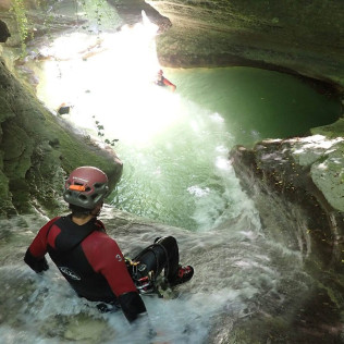 Canyoning Demi-Journée au Canyon du Grenant (La Bridoire, Savoie - 73)