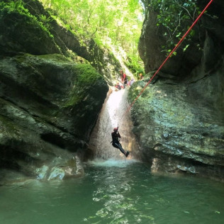 Canyoning dans les Bauges au Canyon de Ternèze avec Photos (Saint-Joseph-de-Rivière, Isère- 38)