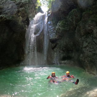 Canyoning dans les Bauges au Canyon de Ternèze avec Photos (Saint-Joseph-de-Rivière, Isère- 38)
