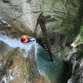 Canyoning dans le Bugey au Canyon de Chaley avec Photos (Saint-Joseph-de-Rivière, Isère- 38)