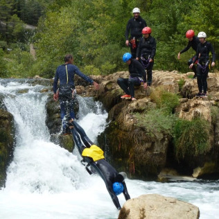 Canyoning dans le Massif de Saint-Guilhem-le-Désert (Aniane, Hérault - 34)