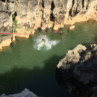 Canyoning dans le Massif de Saint-Guilhem-le-Désert (Aniane, Hérault - 34)