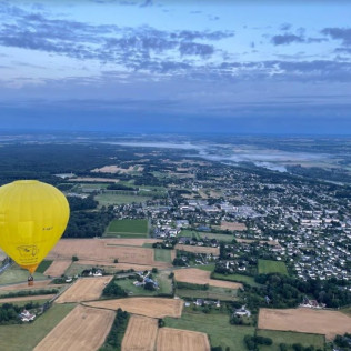 Vol en Mongolfière au-dessus des Châteaux de la Loire (Indre-et-Loire - 37)