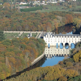 Survol en ULM d'une zone au choix (Francueil, Indre-et-Loire - 37)