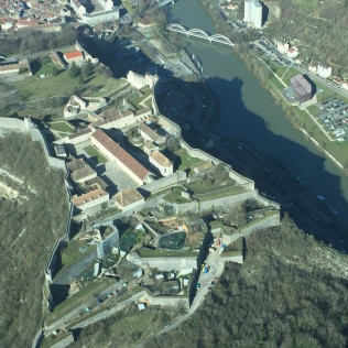 Vauban Vu du Ciel en ULM (La Vèze, Doubs - 25)