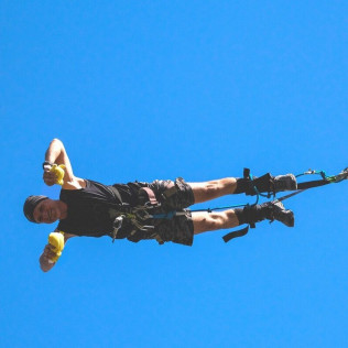 Saut à l'Élastique au Viaduc de l'Auzon ou Viaduc du Blanc (Indre - 36)