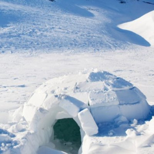 Construction d'Igloo (Formigal, Espagne)