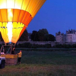 Vol en Mongolfière au-dessus des Châteaux de la Loire (Indre-et-Loire - 37)