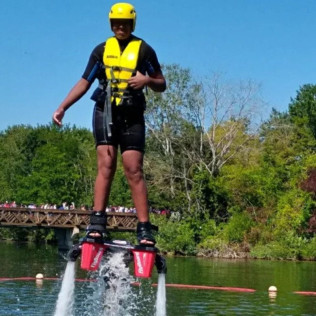 Session de Flyboard (Cergy-Pontoise, Île-de-France - 95)