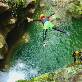 Canyoning dans les Alpes (Grenoble, Isère - 38)