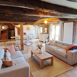 Week-end de 2 nuits dans le Gîte de la Chaumière de Floranges (La Chapelle-Neuve, Morbihan - 56)