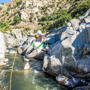 Canyoning dans les Gorges de la Guillera (Clara, Pyrénées-Orientales - 66)
