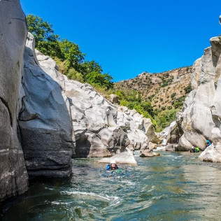 Canyoning dans les Gorges de la Guillera (Clara, Pyrénées-Orientales - 66)