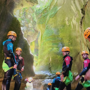 Excursion Canyoning dans le Canyon du Groin (Artemare, Ain - 01)