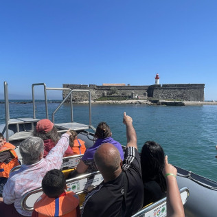 Island Tour : Balade en Bateau à l'île du fort de Brescou (Marseillan, Hérault - 34)