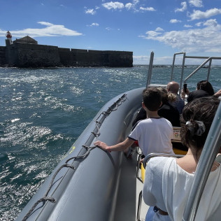 Suns'eat : Balade en Bateau et dégustation sur l'île du fort Brescou (Marseillan, Hérault - 34)