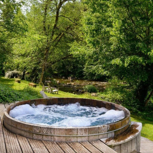 Spa et Dîner pour deux au Moulin des Templiers (Pontaubert, Yonne - 89)
