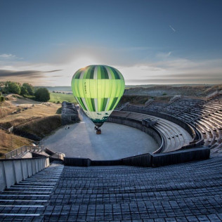 Vol en Montgolfière à la découverte de l'Amphithêatre de Grand (Dombasle-sur-Meurthe, Meurthe-et-Moselle - 54)