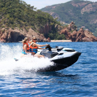 Randonnée en Jetski sans Permis (Mandelieu-la-Napoule, Alpes-Maritimes - 06)